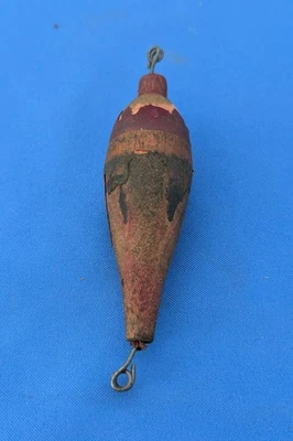 Vintage Painted Wooden Fishing Bobber - image 1 of 2