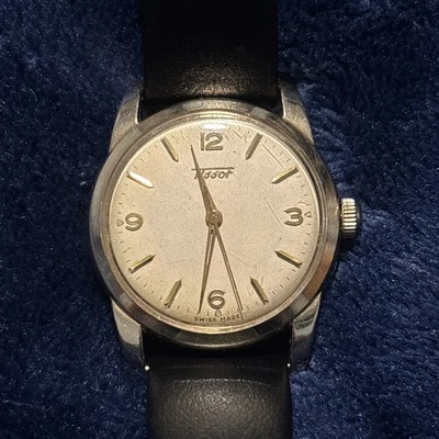 1950s Vintage Tissot Men's Wristwatch 17J Mechanical, Swiss Made, 10KGF & Steel - Image 1 of 2