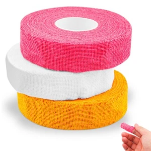 3 Rolls Thimble Tape for Hand Sewing Adjustable Nail Finger Protector Sew Thi... - Picture 1 of 7
