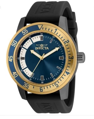 Invicta Reloj Hombre Especialidad 45mm Silicona Cuarzo, Negro (Modelo: 35779) Foto 1 de 2