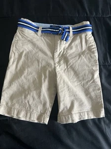 Boy’s Polo Ralph Lauren Belted Shorts Size 6 - Picture 1 of 6