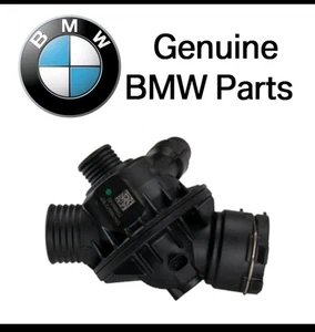 NEW *OEM* BMW F15 F16 F22 F23 F30 F32 F33 F36 Thermostat w/ Housing Genuine - Picture 1 of 1