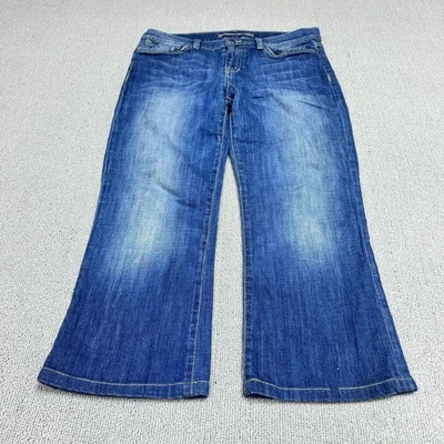 Pantalones de mezclilla Joe’s The Provocateur Petite Fit bolsillos azules cortos para mujer talla 30 Foto 1 de 4