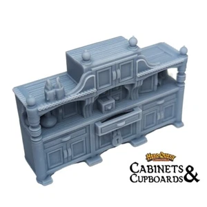 Cabinets & Cupboards 25mm HeroQuest Compatible Dungeon Terrain Miniature - Picture 1 of 10