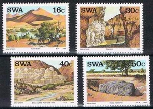 SWA/Namibia postfris 1988 MNH 621-624 - Bezienswaardigheden - Picture 1 of 1