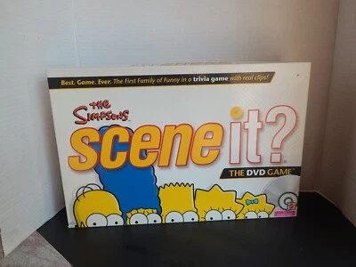 The SIMPSONS Scene it?  DVD Board Game. - Image 1 of 4