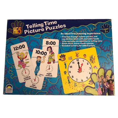 Hi-5 Telling Time Picture Puzzles 2001 - Image 1 of 4