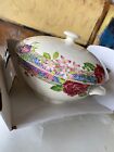 Gien Millefleurs Soup Tureen with Lid
