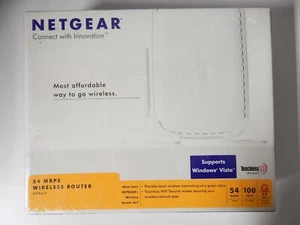 Netgear Wireless G Router WGR614 54 Mbps 2.4Ghz 4 Port Switch NEW IN SEALED BOX - Zdjęcie 1 z 7