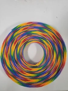 25 FT 1/2" RAINBOW PET EXPANDO SLEEVING BRAID - Picture 1 of 2