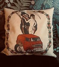 70'S VINTAGE VAN INTERIOR PILLOWS CHEVY DODGE FORD GM SEATS BUCKET CARPET COUCH
