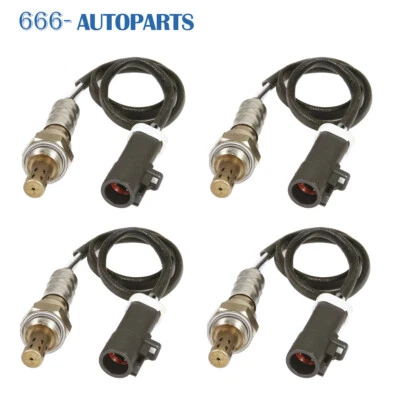 4Pcs Up+Downstream Oxygen Sensor For Ford E-150 E-250 E-350 F-350 No-Turbo - Image 1 of 4