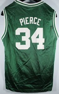 Youth Reebok Boston Celtics Paul Pierce #34 NBA Basketball Sleeveless Jersey XL - Picture 1 of 6