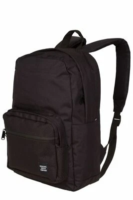 HERSCHEL POP QUIZ BLACK / BLACK RUBBER MESH BACKPACK BACK PACKS BAGS BAG NEW  - image 1 of 2