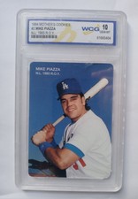 1994 Mother's Cookies Mike Piazza Rookie #2 WCG Grade 10 Gem Mint