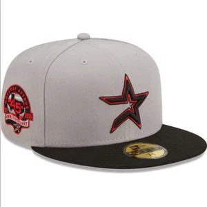 HOUSTON ASTROS MLB NEW ERA 59FIFTY 45TH ANNIVERSARY 1965-2010 FITTED HAT/CAP NWT - Picture 1 of 6
