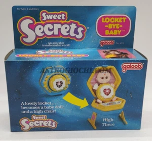 Sweet Secrets Vintage 1980s Galoob 4631 dolci segreti Baby High There New in Box - Picture 1 of 6