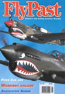 Fly Past #186 Battle of the Bulge Spotters Stinson L-5 Herman Goring Blackburn - Imagen 1 de 7