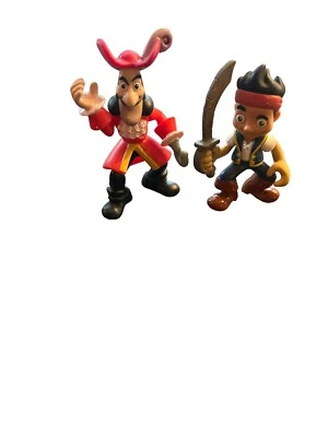 Mattel Disney Jake & the Neverland Pirates - Jake And Captain Hook figure W5262 - Image 1 of 4