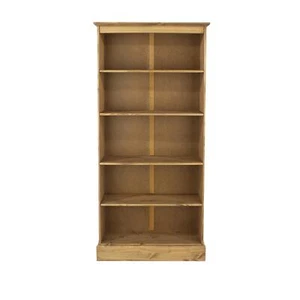 Estantería Alta Ajustable Madera Pino Salón Oficina Hogar Muebles - Imagen 1 de 3