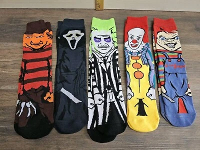 Halloween Monster Sock Lot - Image 1 of 2