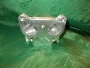 FIAT 500 126 GIANNINI ABARTH COLLETTORE X CARBURATORE 30 35 NUOVO ALLUMINIO - Imagen 1 de 3
