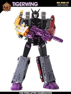 New MHZ Toys MINI-07 Tigerwing Menasor Combiner Set of 5 Oversized Version 30cm - Picture 1 of 21