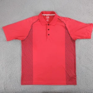 Adidas Golf Polo Shirt Mens Medium Pink ClimaCool Performance Short Sleeve - Picture 1 of 23