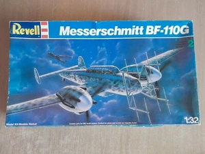 Kit modelo Revell Messerschmitt BF-110G 1992 completo nuevo caja abierta - Imagen 1 de 9