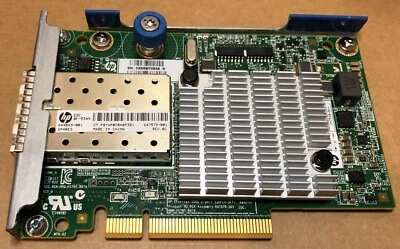 647581-B21 HP FlexFabric 10Gb Dual Port 530FLR SFP+ Network Fibre LOM 649869-001 - Image 1 of 3