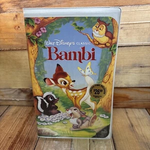 Bambi The Classics VHS Tape New / Sealed Disney Black Diamond - Picture 1 of 3