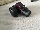 Nikon Coolpix B500 16MP 40x Optical Zoom Purple Used Great Condition Working