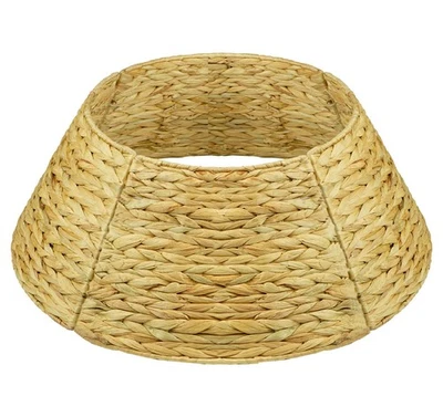 Albero di Natale Collare Gonna Copertura Supporto Decorativo Colore Naturale 60-65cm - Immagine 1 di 4