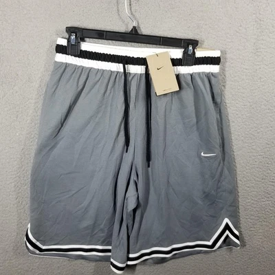 Pantalones Cortos de Baloncesto Nike Dri Fit DNA 3.0 Gris Fresco/Blanco DA5844-065 Para Hombre Medianos Foto 1 de 4