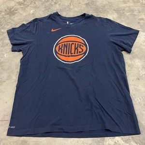 Nike Drifit New York Knicks Size XL National Basketball Association COTTON - Picture 1 of 7