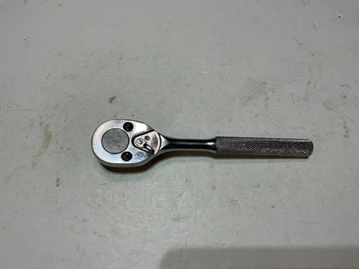 Herramientas de mano Proto vintage EE. UU. 3/8" accionamiento mango moleteado cabeza de pera trinquete 5249 Foto 1 de 4