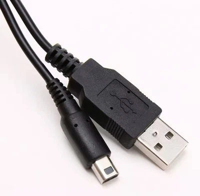 USB Charger Cable Power Cord 1M for Nintendo 2DS 3DS/XL DSi/XL Console - Image 1 of 2