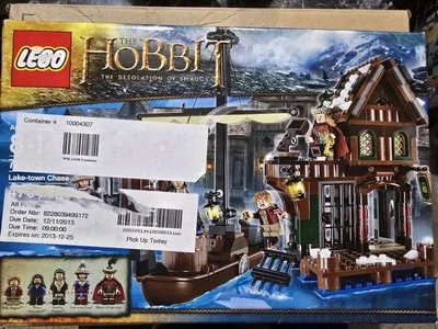 LEGO The Hobbit Lake-Town Chase 79013 sealed new but  CREASES AND STICKER ON BOX - Image 1 of 4