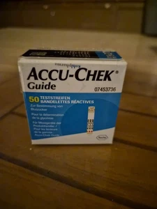 Accu-Chek Guide Blutzuckerteststreifen 100 Stück ( 2x50 Stück ) MHD 2027 NEU OVP - Bild 1 von 1
