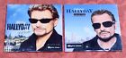 LOT 2 CD PROMO OPTIC 2000 JOHNNY HALLYDAY 2003 + 2007 PAPERSLEEVE NEW SEALED