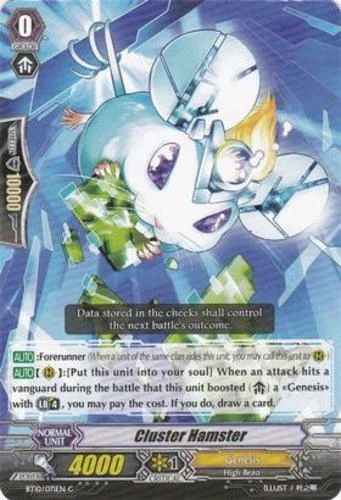 4 x Cluster Hamster - BT10/071EN - C Near Mint / Mint, English - Image 1 of 1