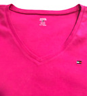 Tommy Hilfiger Women's Short Sleeve V-neck  T-Shirt  SIZE XXL