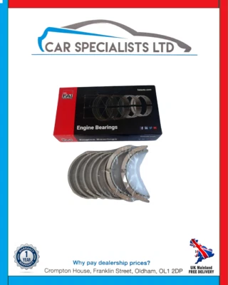 LAND ROVER 2.7 DIESEL 276DT AJD MAIN END CRANKSHAFT BEARINGS BM1013 STD - Image 1 of 3