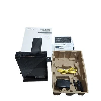 NETGEAR AC1750 680 Mbps 4 Port Gigabit Wireless AC Router-OPEN BOX - Image 1 of 4