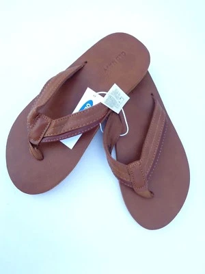 NUEVO VIEJO AZUL MARINO Sandalias de Tanga Chanclas Sin Cordones Niños Pequeños Zapatos Talla 12-13 3-4 Foto 1 de 3