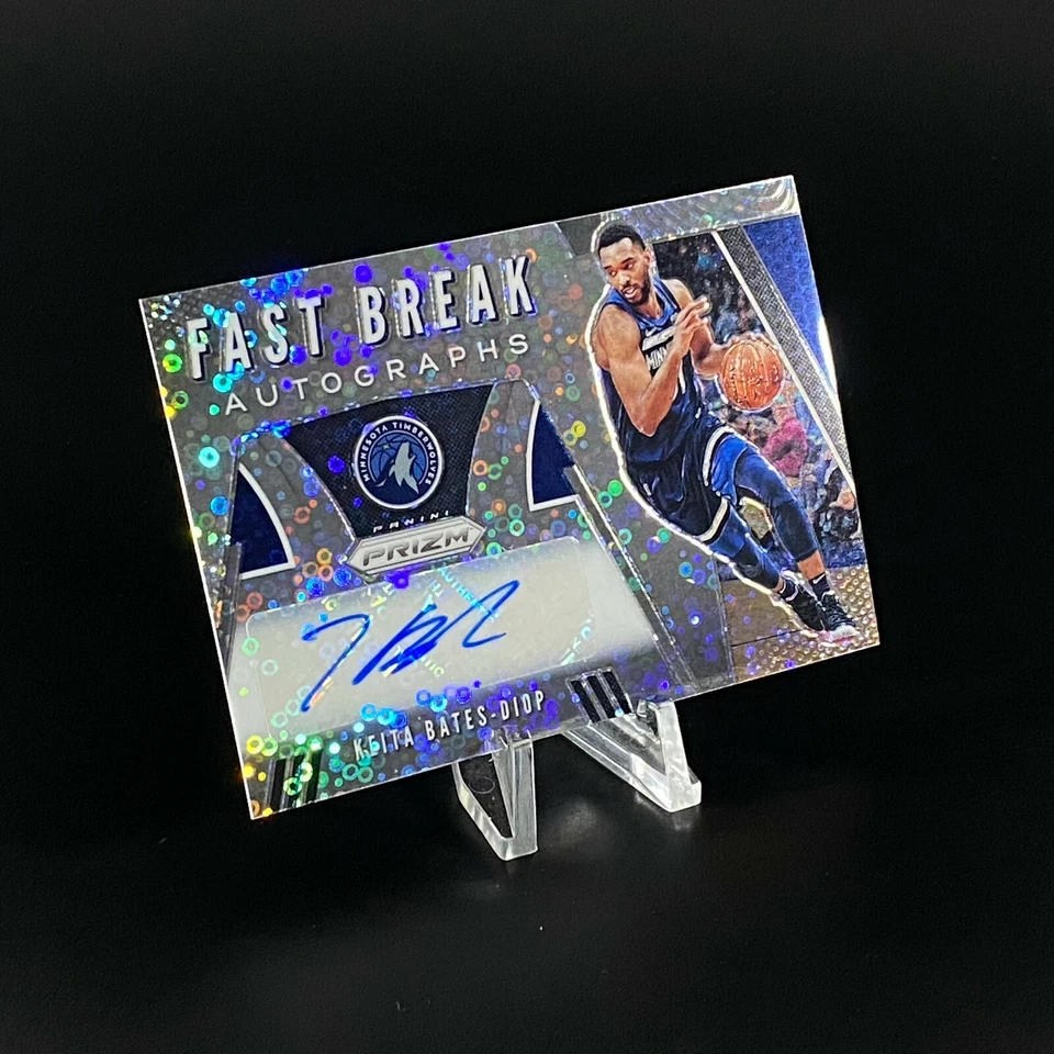 KEITA BATES-DIOP 2019-20 PANINI PRIZM FAST BREAK AUTO PRIZMS CARD #FB-KBD  - Image 1 of 2