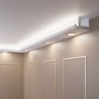 12 Mètres Profils de Plafond LED pour Eclairage Indirect XPS OL-51 Couvrir