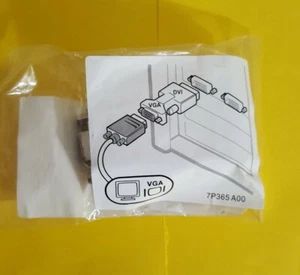 Lot of 10 Dell DVI to VGA Adapter DP/N 0J8461 7P365 A00 New in Package  - Picture 1 of 5