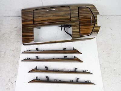 Juego de molduras de consola de puerta delantera y trasera Maserati Ghibli 2017-2020 OEM 52 k Foto 1 de 4