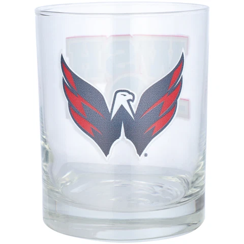 Washington Capitals Letterman 14oz. Rocks Glass Cover